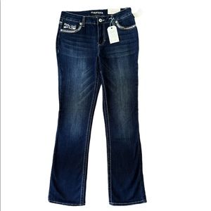 Maurice’s Mid Rise Denim flex